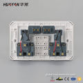 China special design 8gang switch 2 pin socket Factory